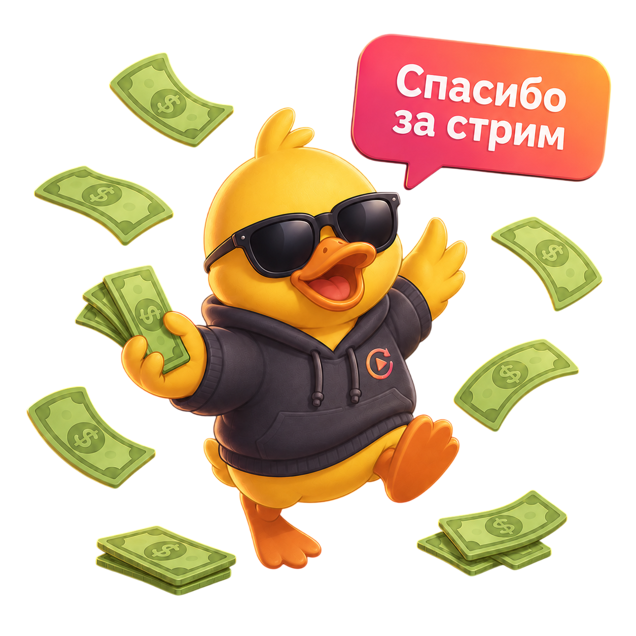 Текстовый донат